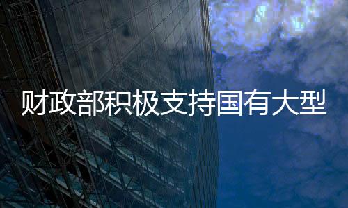 財(cái)政部積極支持國有大型商業(yè)銀行補(bǔ)充核心一級資本