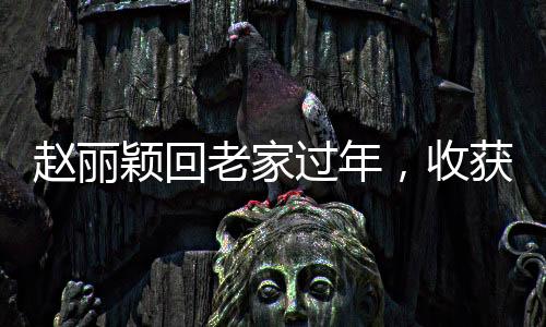 趙麗穎回老家過年，收獲爺爺大紅包，家鄉(xiāng)的溫暖與親情的珍貴
