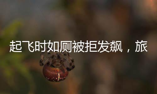 起飛時(shí)如廁被拒發(fā)飆，旅客情緒失控事件引發(fā)關(guān)注