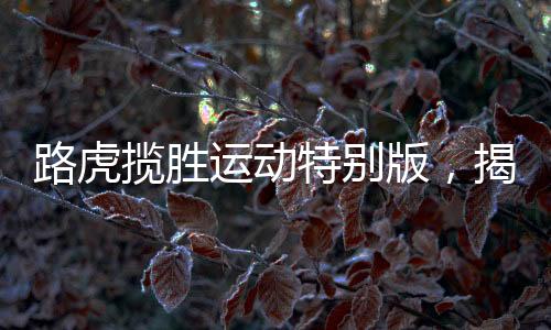 路虎攬勝運(yùn)動(dòng)特別版，揭秘新款豪華SUV在細(xì)節(jié)之處的大升級(jí)