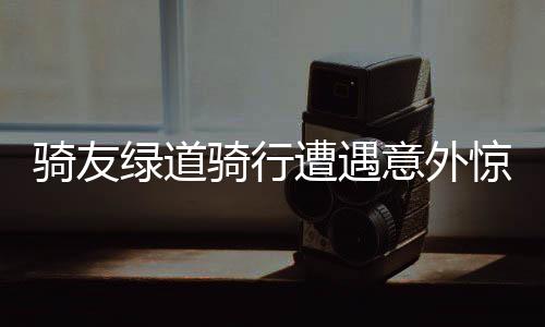 騎友綠道騎行遭遇意外驚險(xiǎn)，風(fēng)箏線割傷險(xiǎn)象環(huán)生