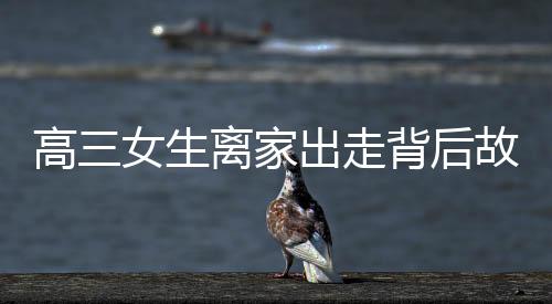 高三女生離家出走背后故事，女警的溫暖擁抱感動人心