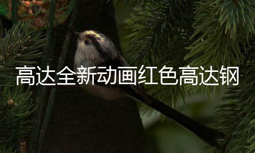 高達(dá)全新動(dòng)畫(huà)紅色高達(dá)鋼普拉細(xì)節(jié)公布 武裝霸氣