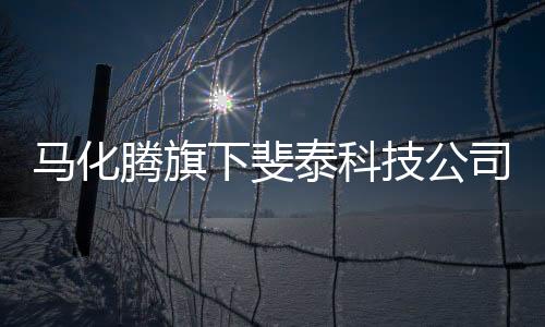馬化騰旗下斐泰科技公司增資至302億，科技巨頭持續(xù)強(qiáng)化實(shí)力