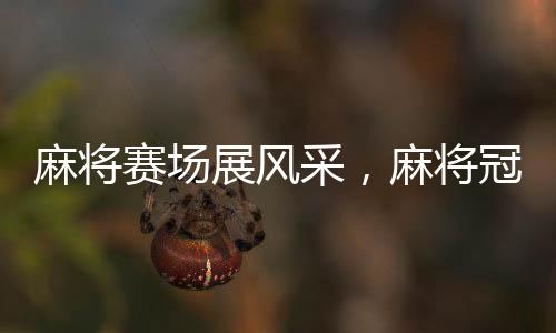 麻將賽場展風(fēng)采，麻將冠軍團隊驚現(xiàn)十一位清華北大精英