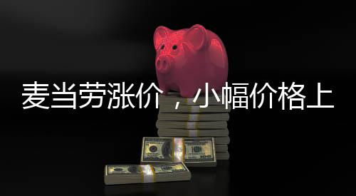 麥當(dāng)勞漲價(jià)，小幅價(jià)格上漲引發(fā)廣泛關(guān)注