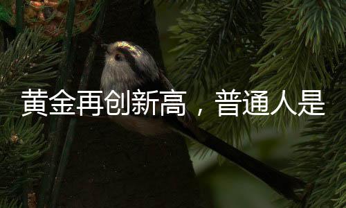 黃金再創(chuàng)新高，普通人是否仍適合投資黃金？