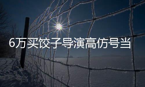 6萬買餃子導(dǎo)演高仿號當事人發(fā)聲揭秘事件內(nèi)幕