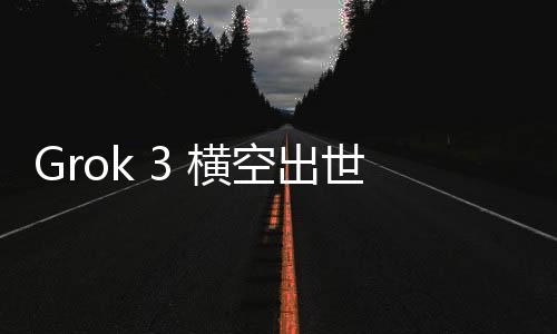 Grok 3 橫空出世！馬斯克開(kāi)啟AI大模型競(jìng)爭(zhēng)新紀(jì)元