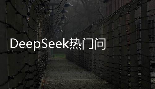 DeepSeek熱門問題與解答導(dǎo)讀