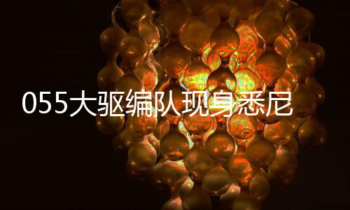 055大驅(qū)編隊(duì)現(xiàn)身悉尼以東，影響幾何？