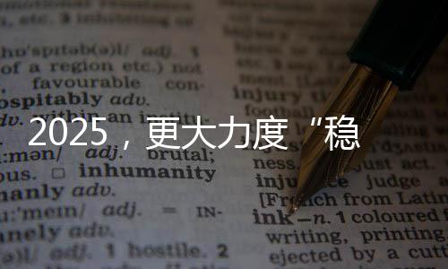 2025，更大力度“穩(wěn)外資”！